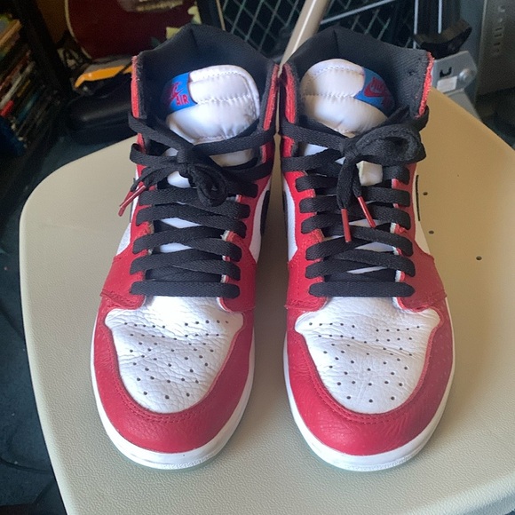 Jordan 1 Retro High Spider-Man Origin Story 7.5 Mens